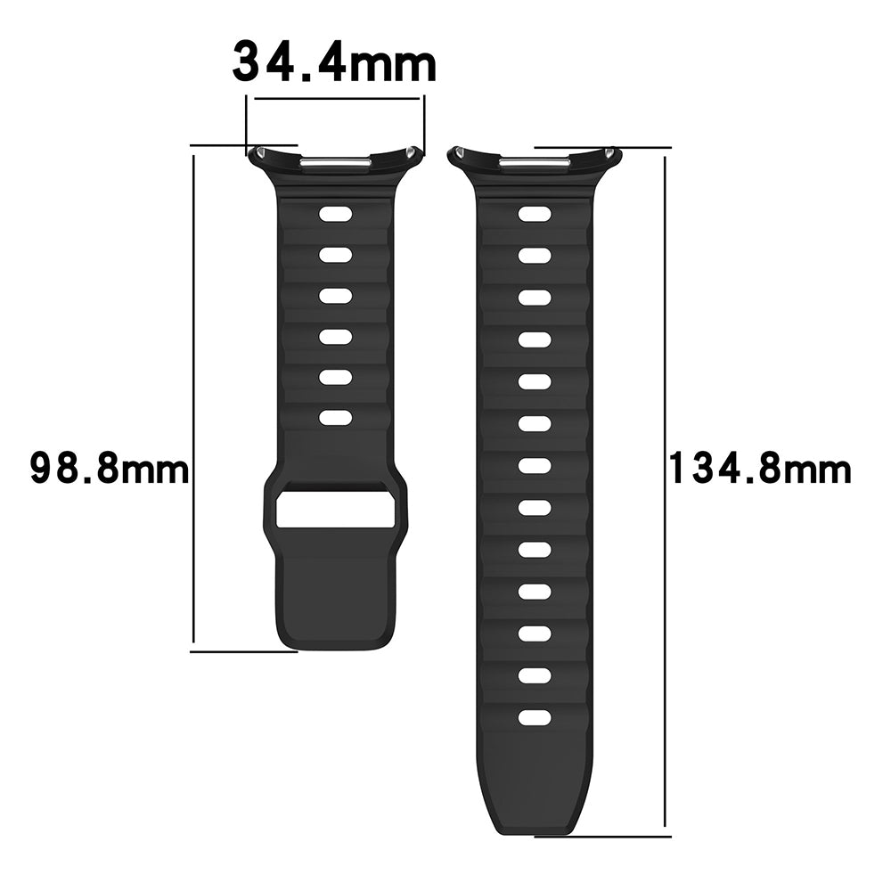 Каишка Techsuit W055 за Samsung Galaxy Watch Ultra, Черна