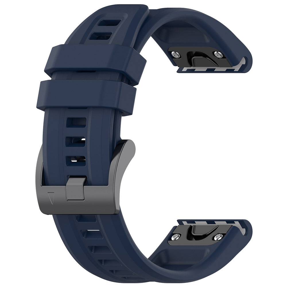 Каишка Techsuit W060 за Garmin Instinct / Approach / Fenix Watch Series, 20mm, Тъмносиня