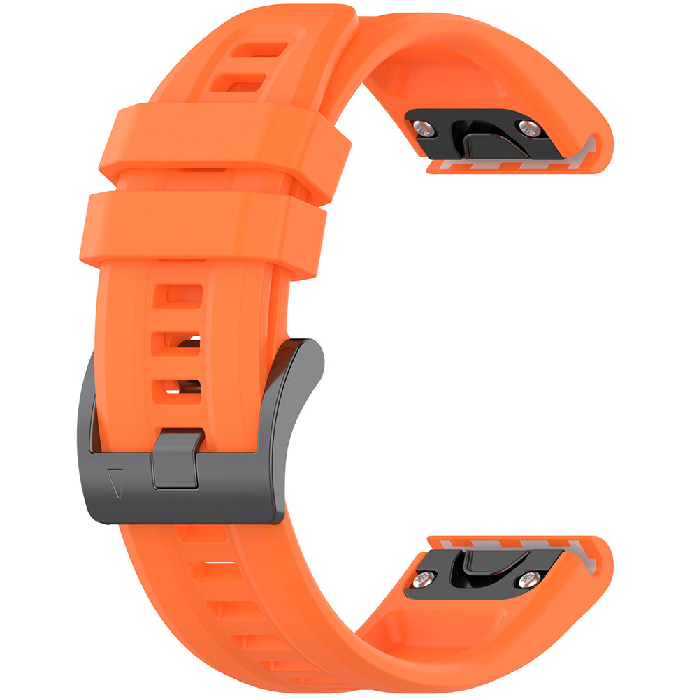 Каишка Techsuit W060 за Garmin Watch Fenix / Forerunner Series, 22mm, Оранжева