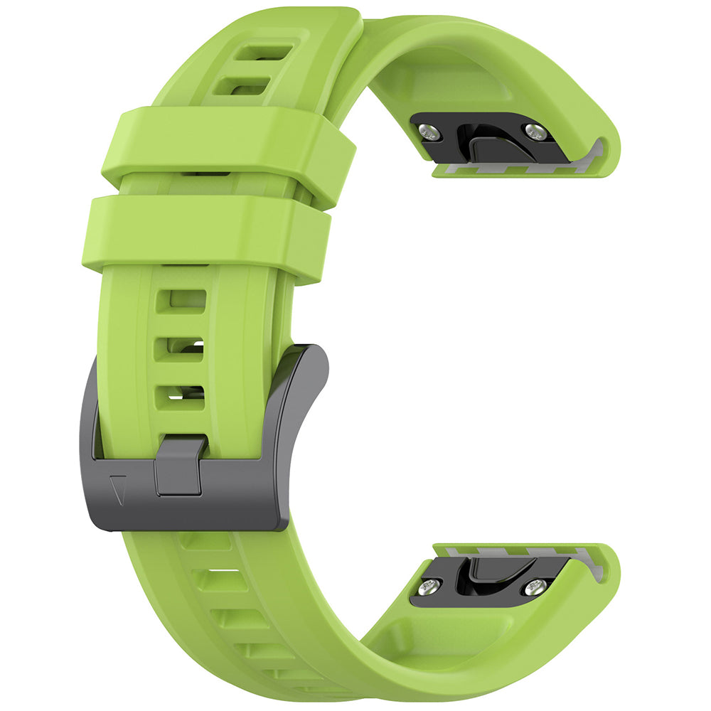 Каишка Techsuit W060 за Garmin Watch Fenix / Forerunner Series, 22mm, Светлозелена