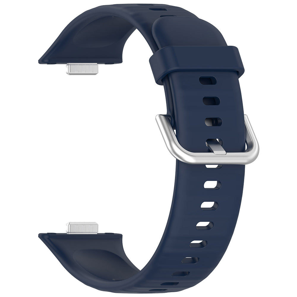 Каишка Techsuit W061 за Huawei Watch Fit 4 Pro / Fit 4 / Fit 3, Тъмносиня