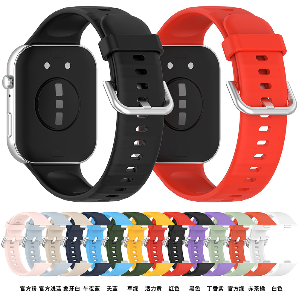 Каишка Techsuit W061 за Huawei Watch Fit 4 Pro / Watch Fit 4 / Watch Fit 3, Светлозелена