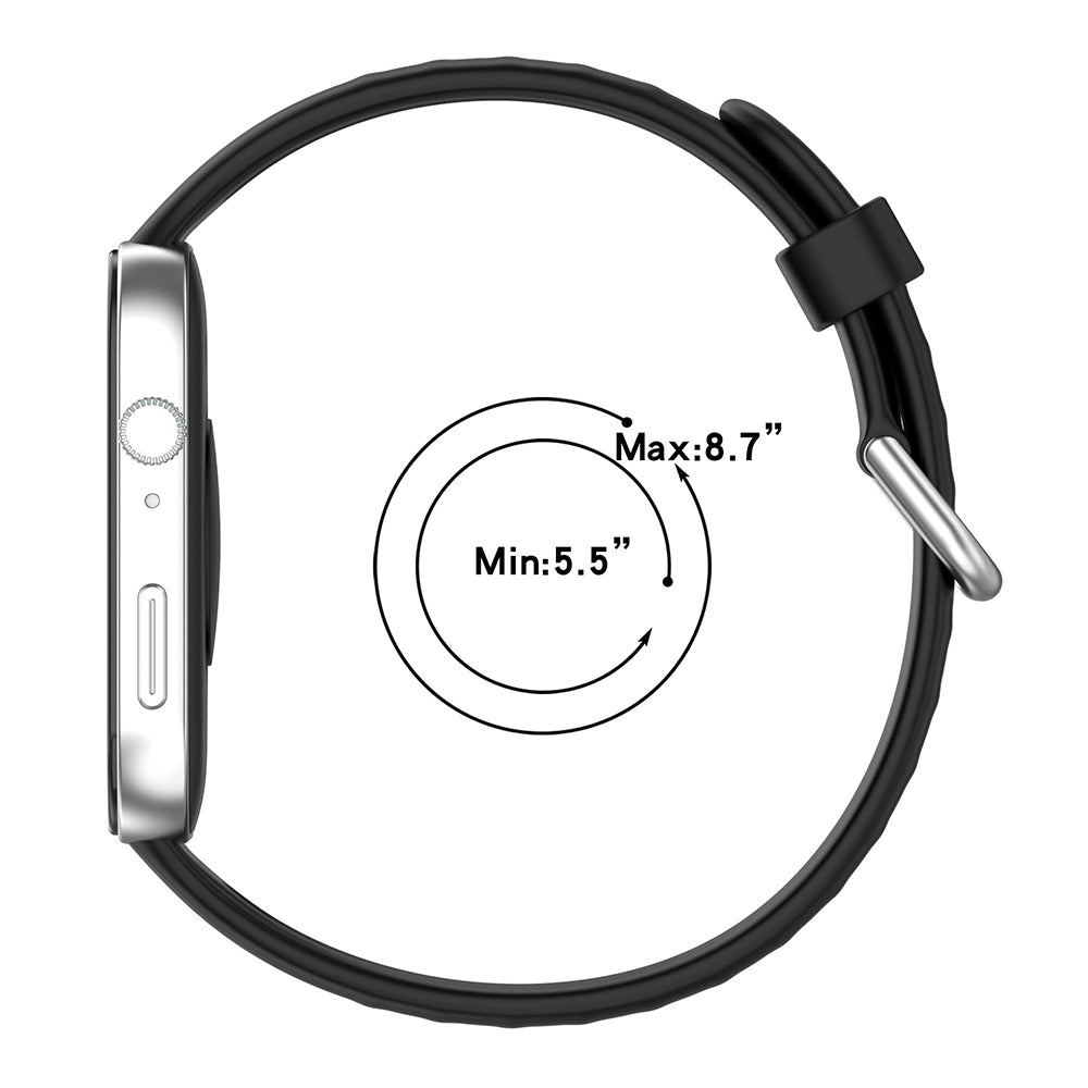 Каишка Techsuit W061 за Huawei Watch Fit 4 Pro / Watch Fit 4 / Watch Fit 3, Светлозелена
