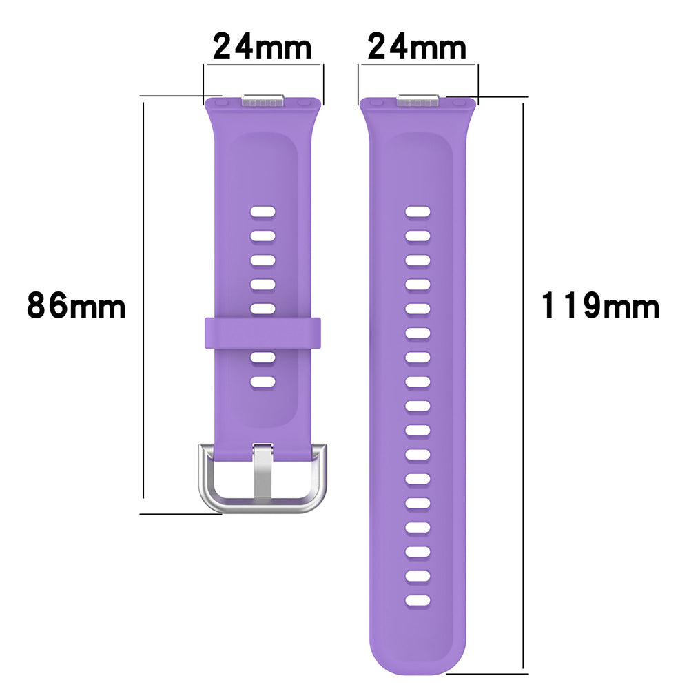 Каишка Techsuit W061 за Huawei Watch Fit 4 Pro / Watch Fit 4 / Watch Fit 3, Светлозелена