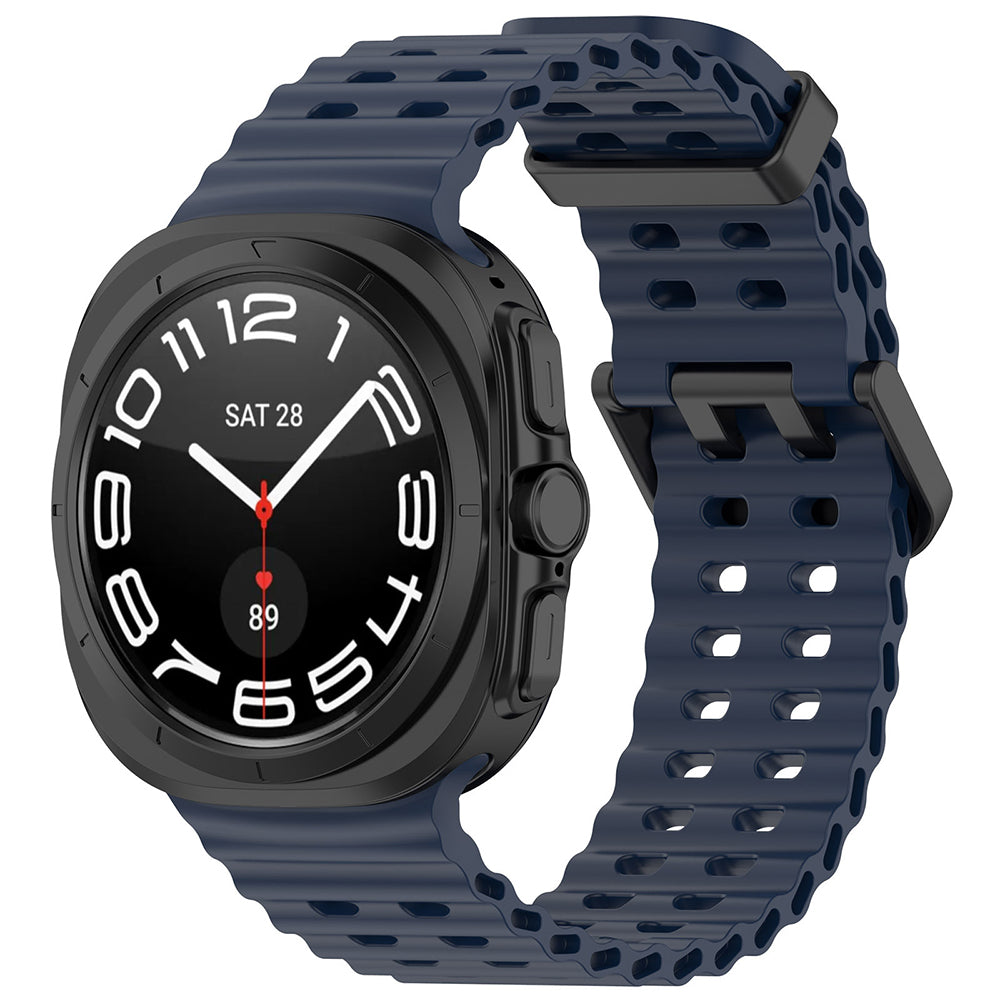 Каишка Techsuit W062 за Samsung Galaxy Watch Ultra, Тъмносиня