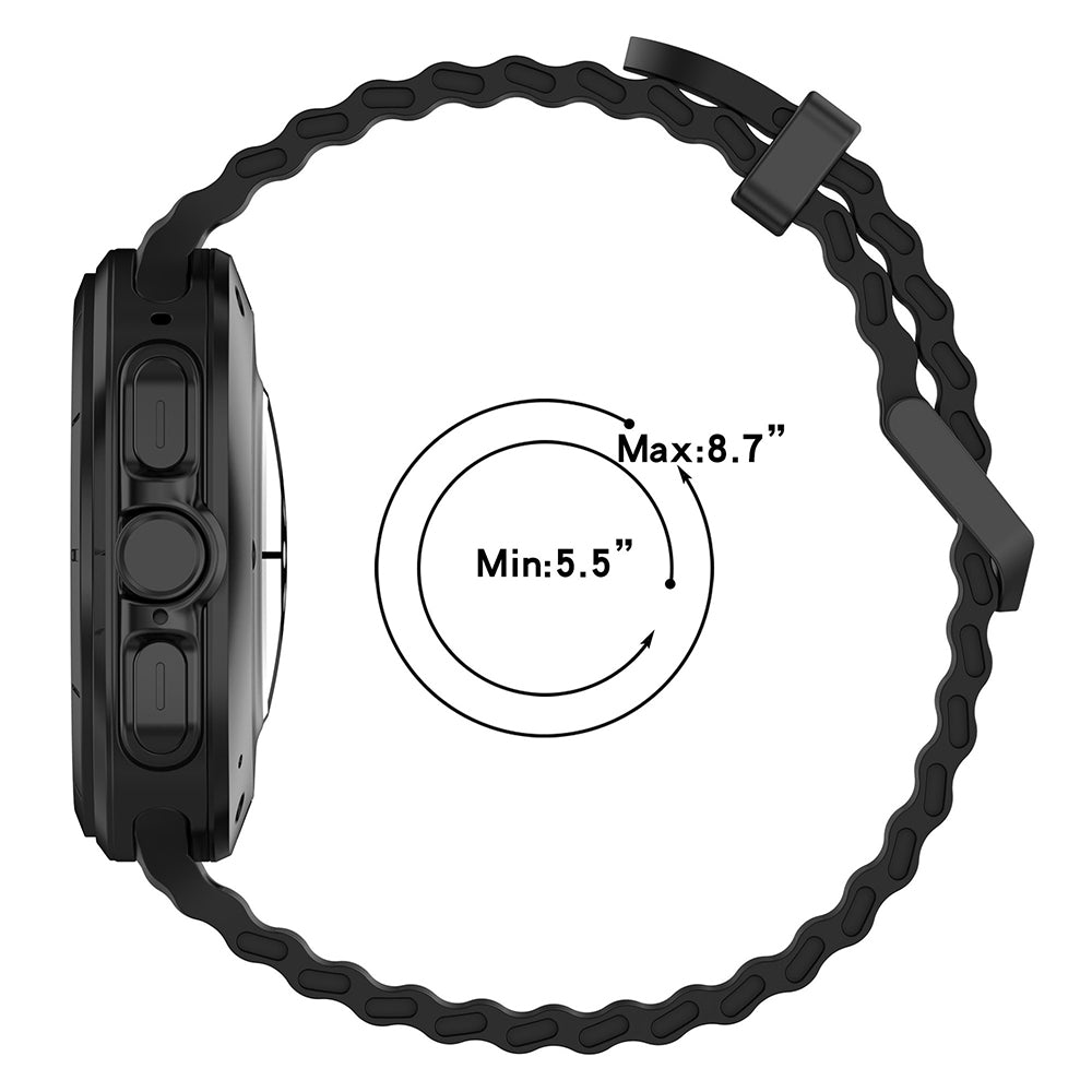 Каишка Techsuit W062 за Samsung Galaxy Watch Ultra, Тъмносиня