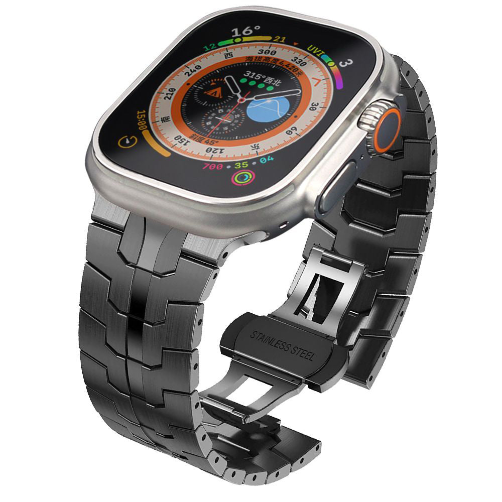 Каишка Techsuit W063 за Apple Watch 49mm / 46mm / 45mm / 44mm / 42mm Series, Сивa