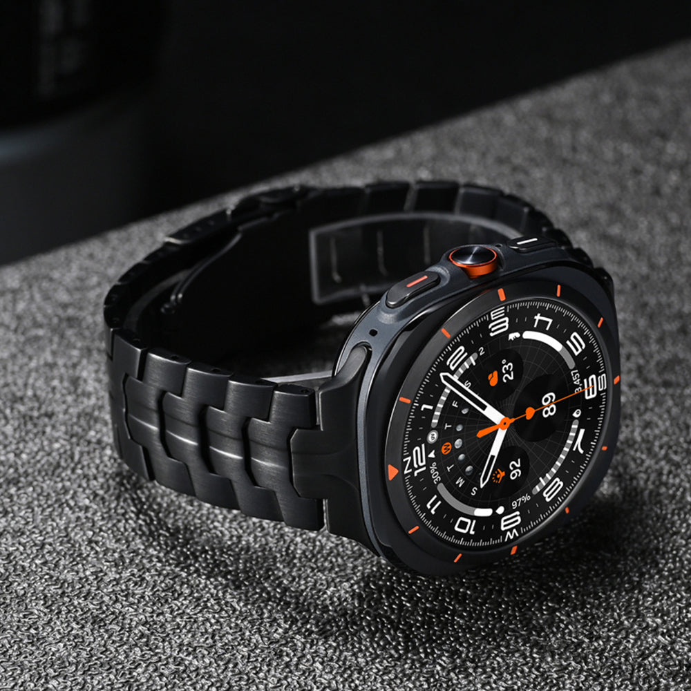Каишка Techsuit W063 за Samsung Galaxy Watch Ultra, Черна