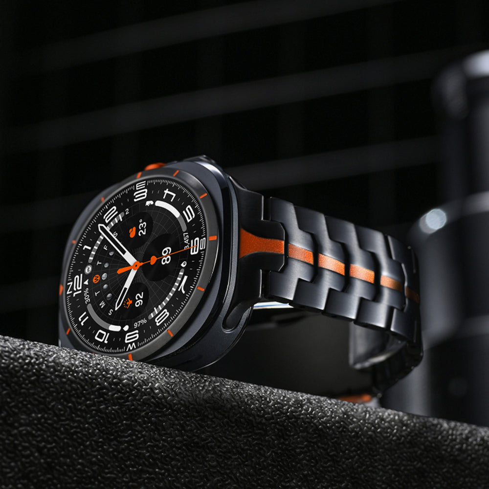 Каишка Techsuit W063 за Samsung Galaxy Watch Ultra, Черна