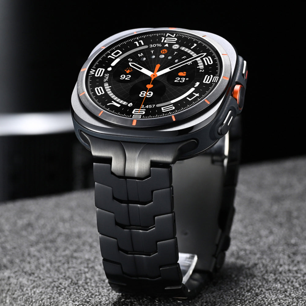 Каишка Techsuit W063 за Samsung Galaxy Watch Ultra, Черна