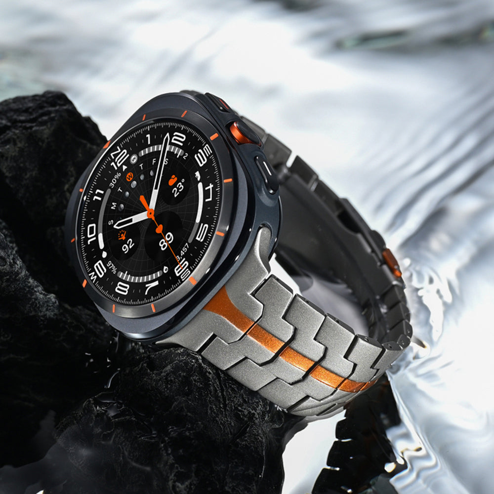 Каишка Techsuit W063 за Samsung Galaxy Watch Ultra, Черна