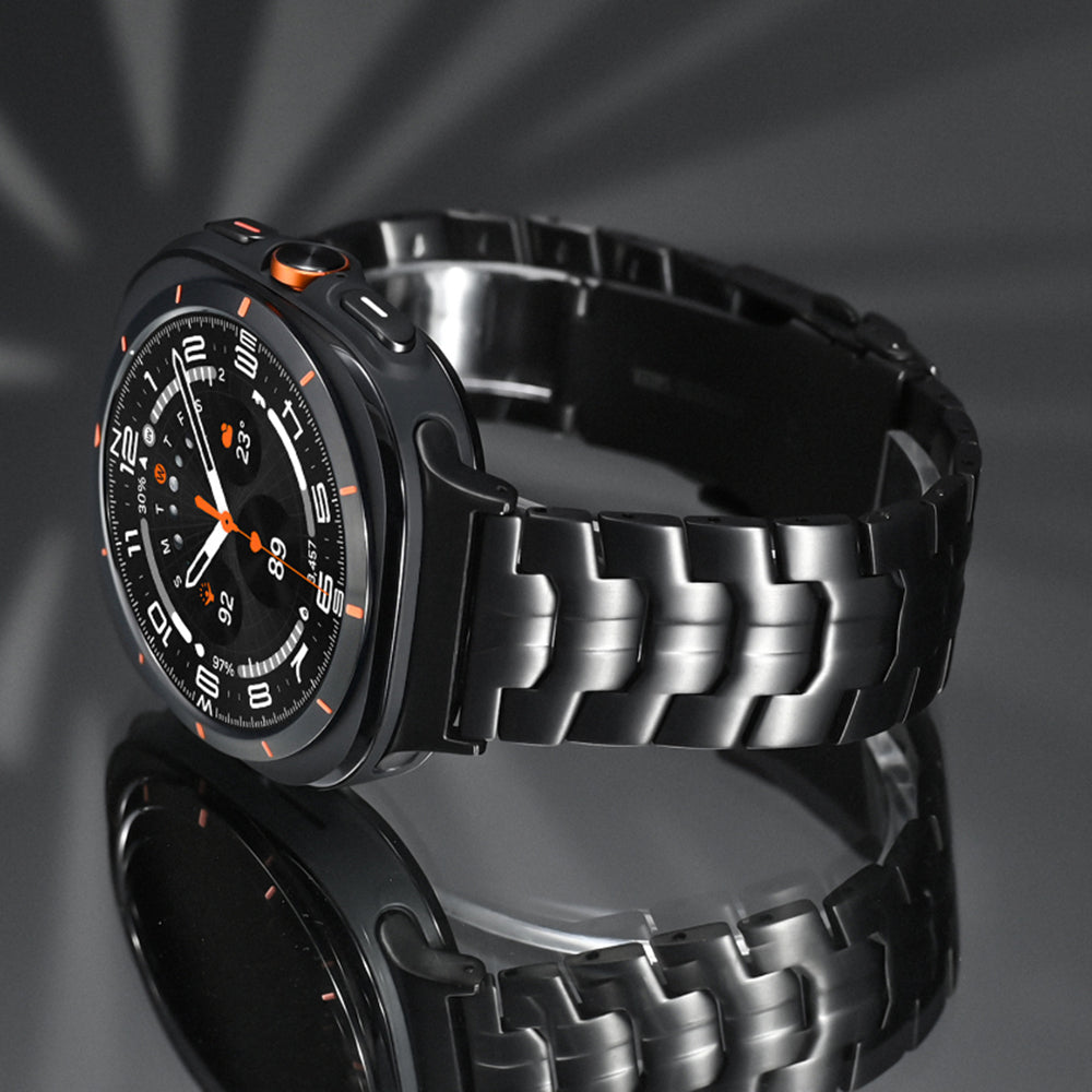 Каишка Techsuit W063 за Samsung Galaxy Watch Ultra, Черна