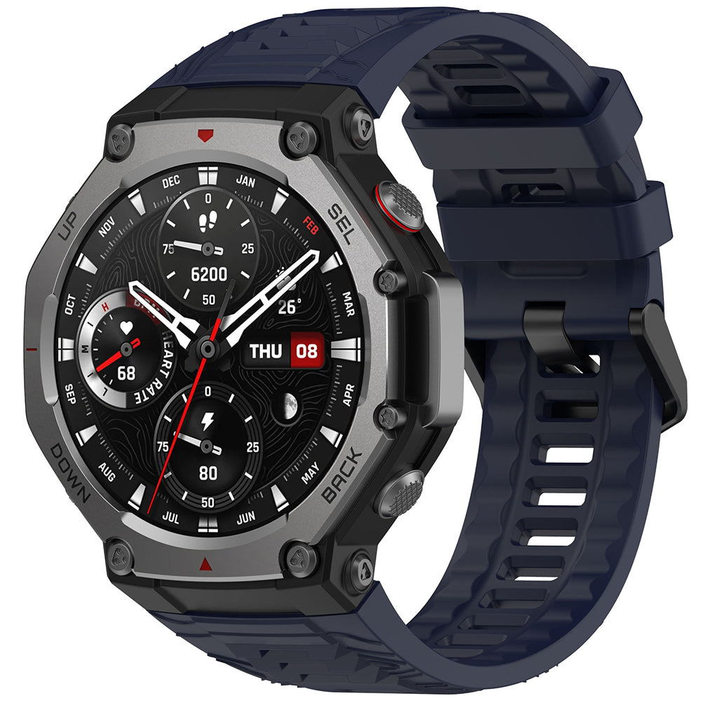Каишка Techsuit W067 за Amazfit T-Rex 3, Тъмносиня