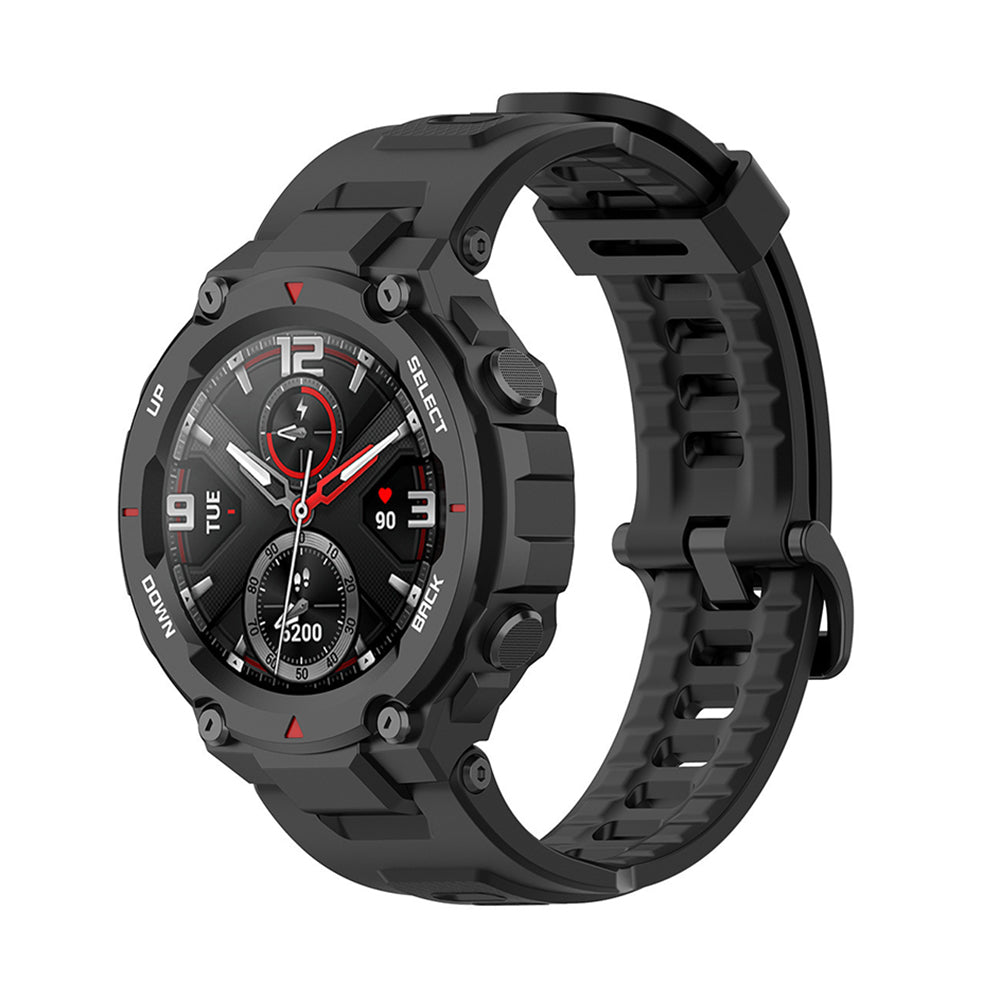 Колан Techsuit W067 за Amazfit T-Rex Pro / T-Rex, Черен