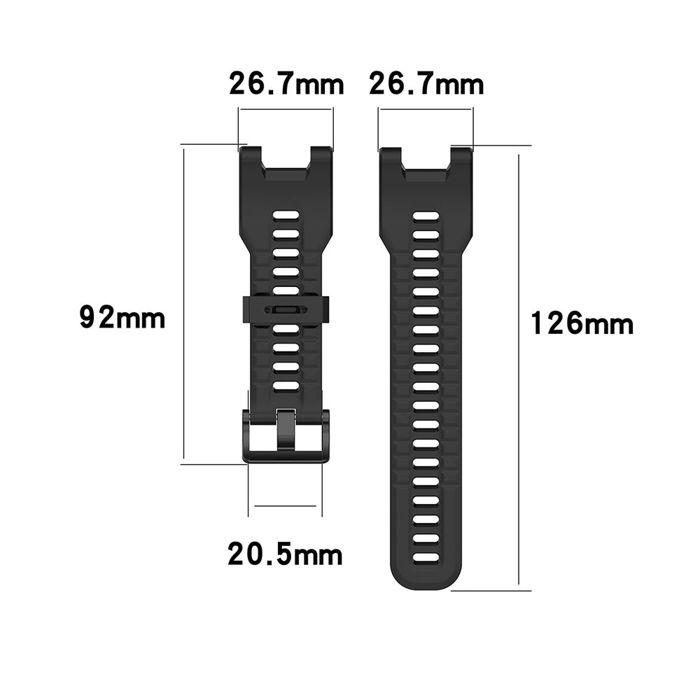Колан Techsuit W067 за Amazfit T-Rex Pro / T-Rex, Черен