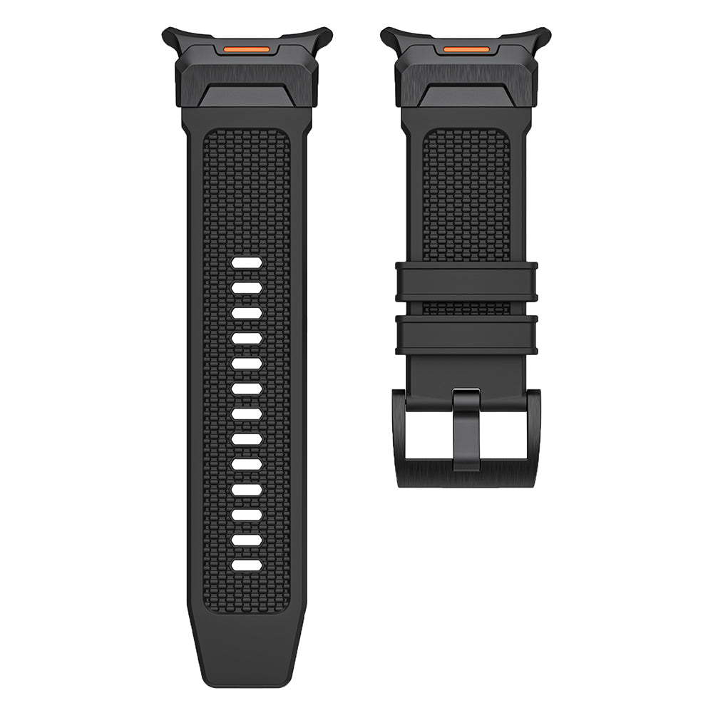 Каишка Techsuit W068 за Samsung Galaxy Watch Ultra, Сребристо Бяла