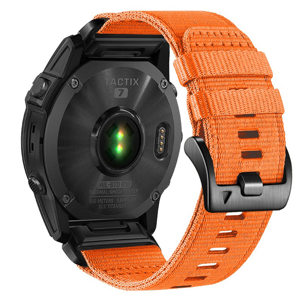 Каишка Techsuit W070 за Garmin Instinct / Approach / Fenix Watch Series, 20mm, Оранжева