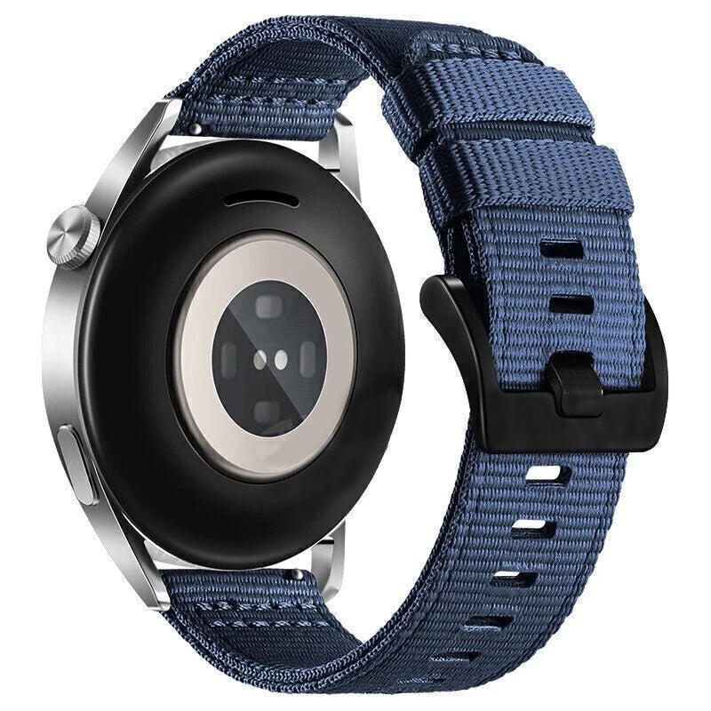 Каишка Techsuit W070 за Samsung Galaxy Watch / Huawei Watch Series, 22mm, Тъмносиня