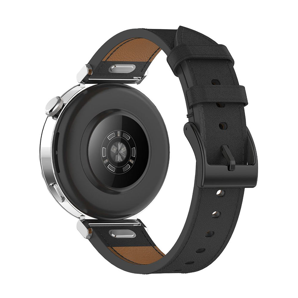 Techsuit W073 Strap for Huawei Watch / Garmin Watch Series, 18mm, Black
