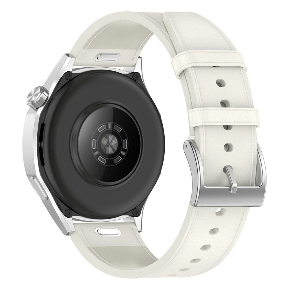 Каишка Techsuit W073 за Samsung Galaxy Watch / Huawei Watch Series, 22mm, Бяла