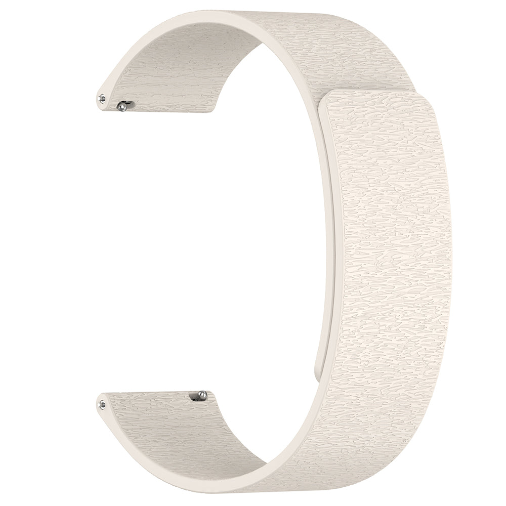 Каишка Techsuit W074 за Samsung Galaxy Watch / Huawei Watch Series, 22mm, Бежов