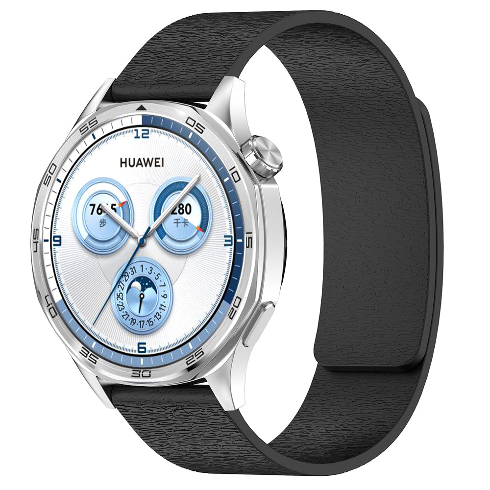 Каишка Techsuit W074 за Samsung Galaxy Watch / Huawei Watch Series, 22mm, Черна
