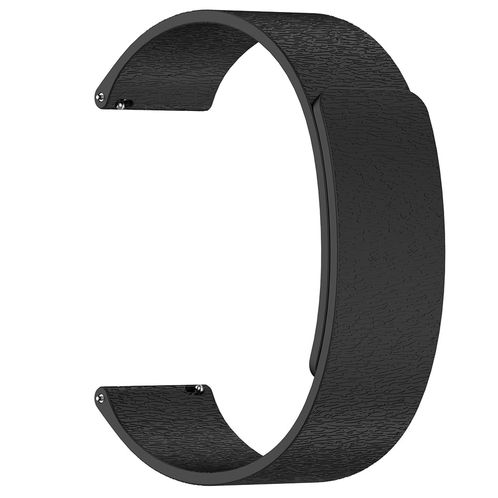 Каишка Techsuit W074 за Samsung Galaxy Watch / Huawei Watch Series, 22mm, Черна