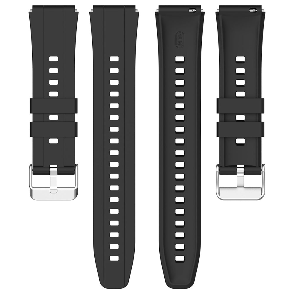 Каишка Techsuit W075 за Huawei Watch / Garmin Watch Series, 18mm, Тъмносиня
