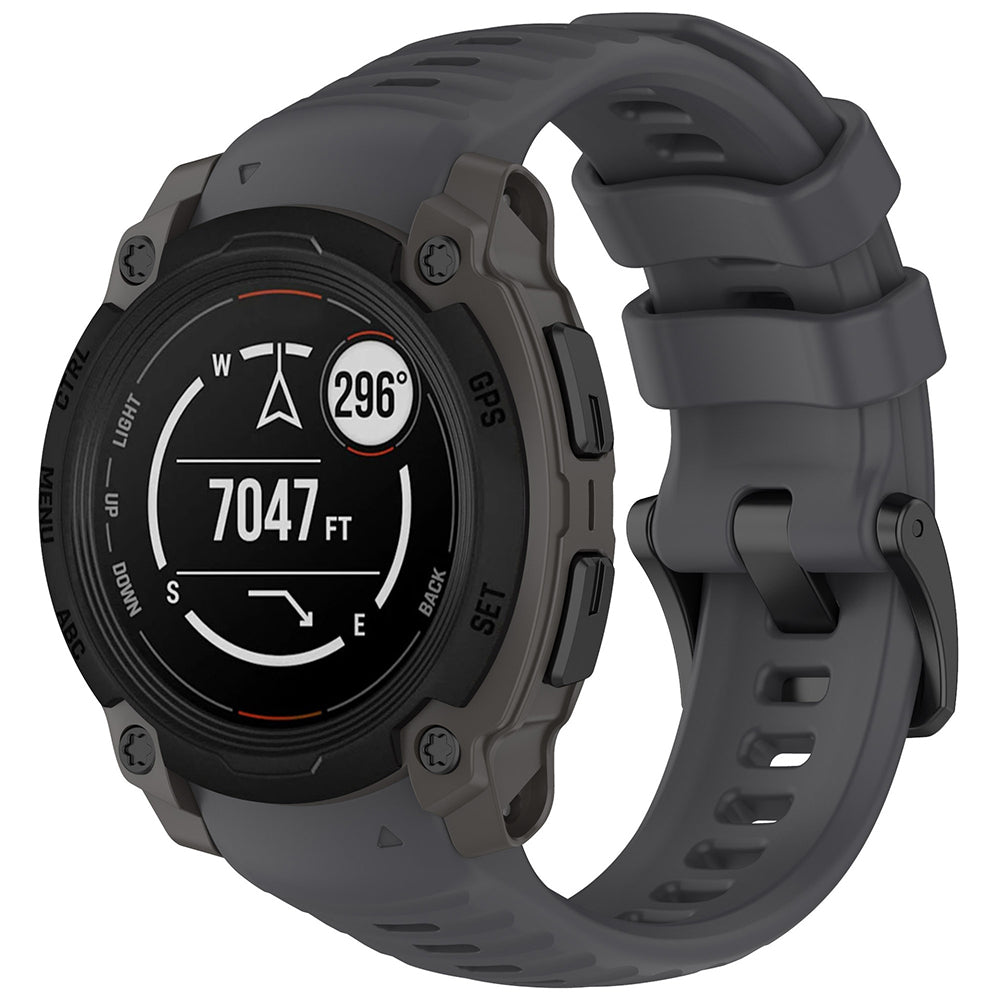 Колан Techsuit W076 за Garmin Instinct E 40mm, Сив
