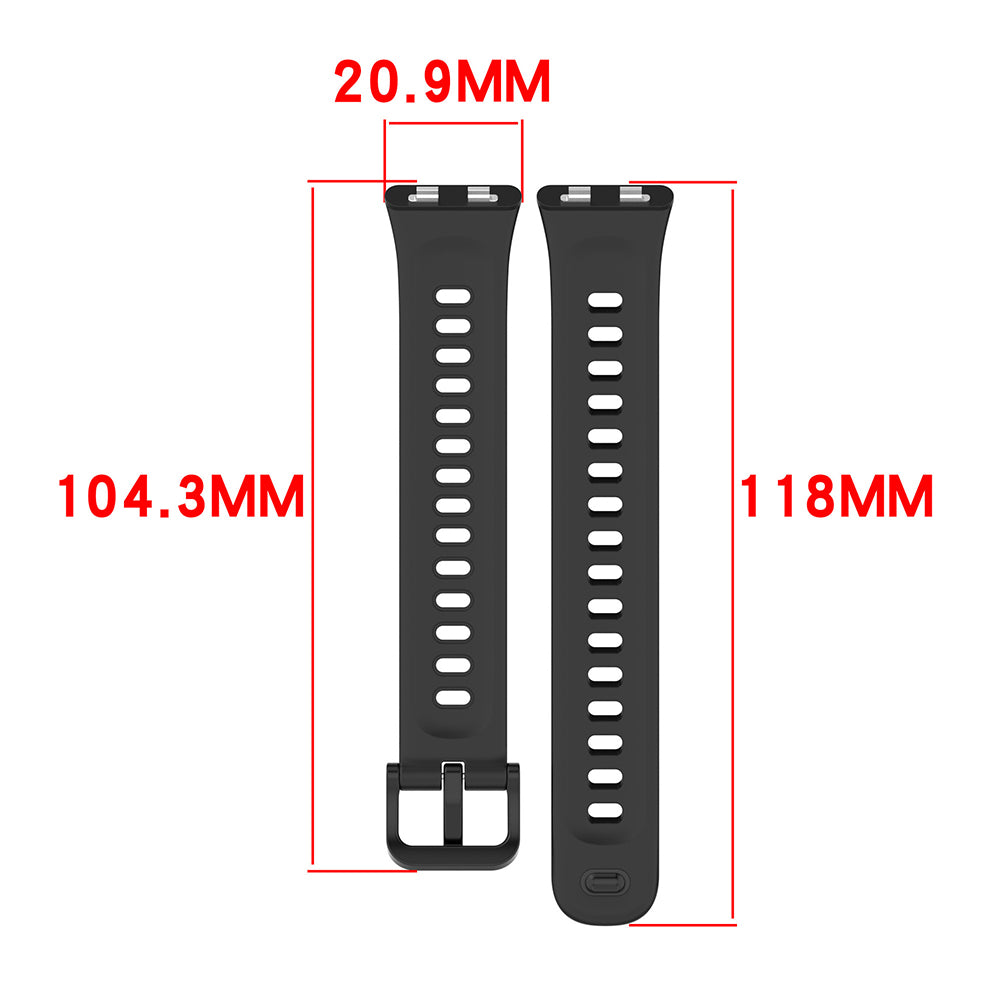 Каишка Techsuit W081 за Huawei Band 11 / 11 Pro, Тъмносиня