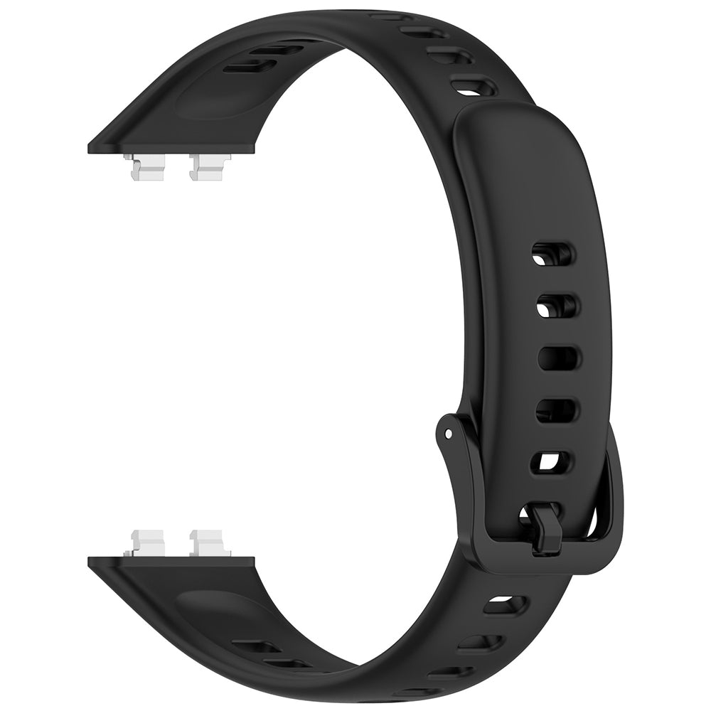 Каишка Techsuit W081 за Huawei Band 11 / 11 Pro, Черна