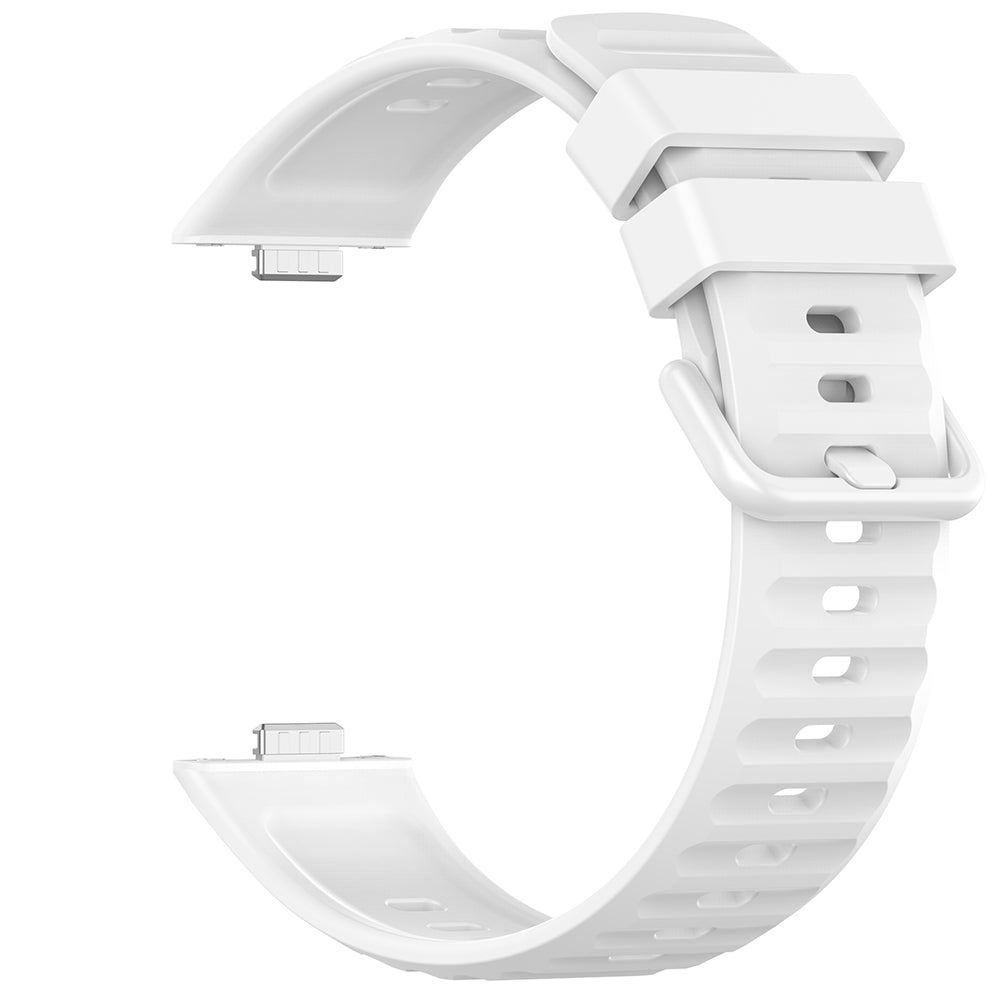 Каишка Techsuit W082 за Huawei Watch Fit 5 Pro, бяла