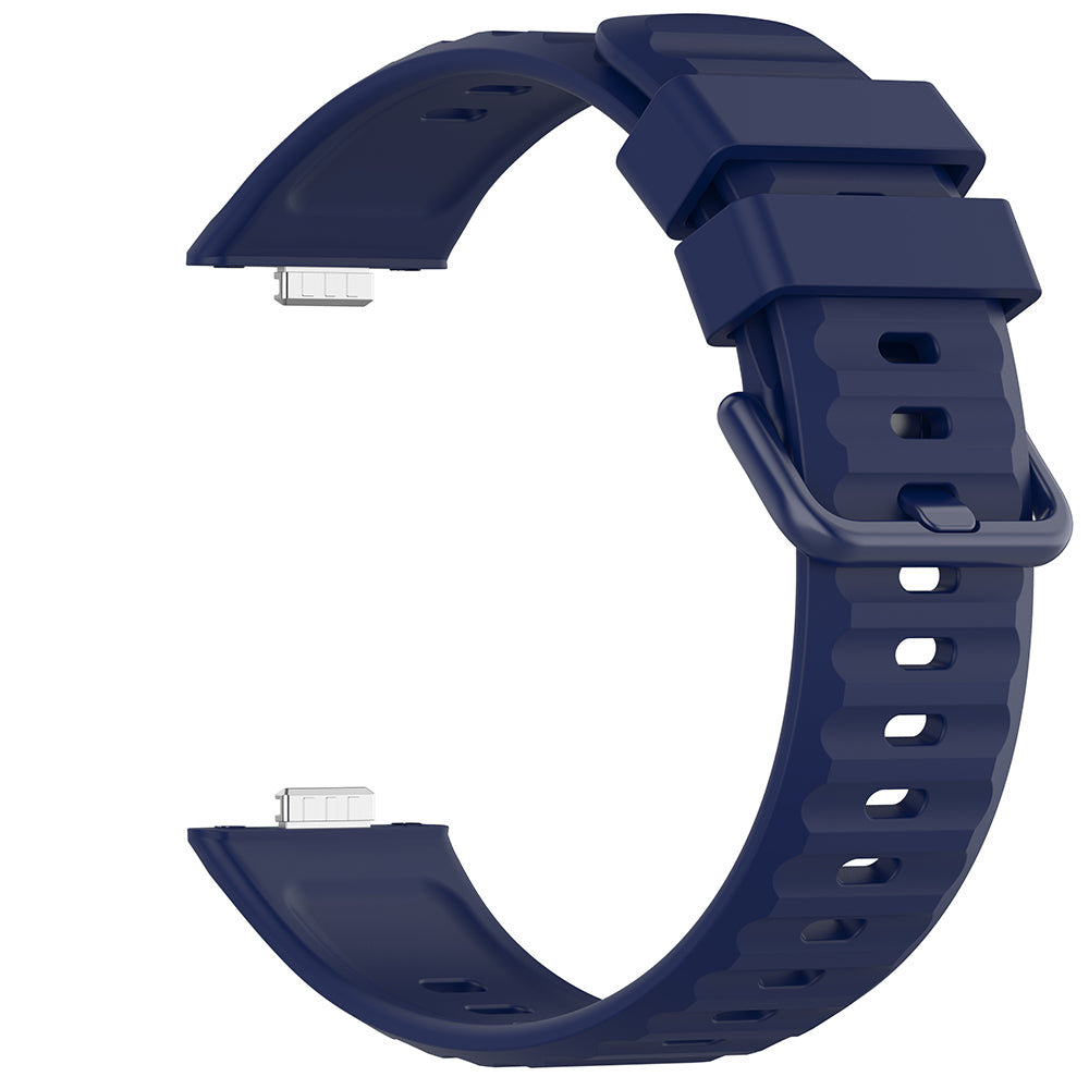 Каишка Techsuit W082 за Huawei Watch Fit 5 Pro, Тъмносиня