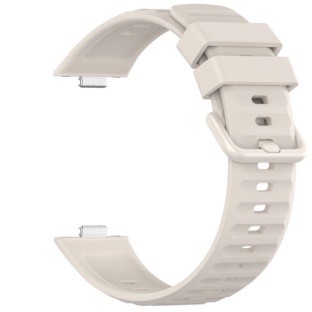 Каишка Techsuit W082 за Huawei Watch Fit 5 Pro, Крем