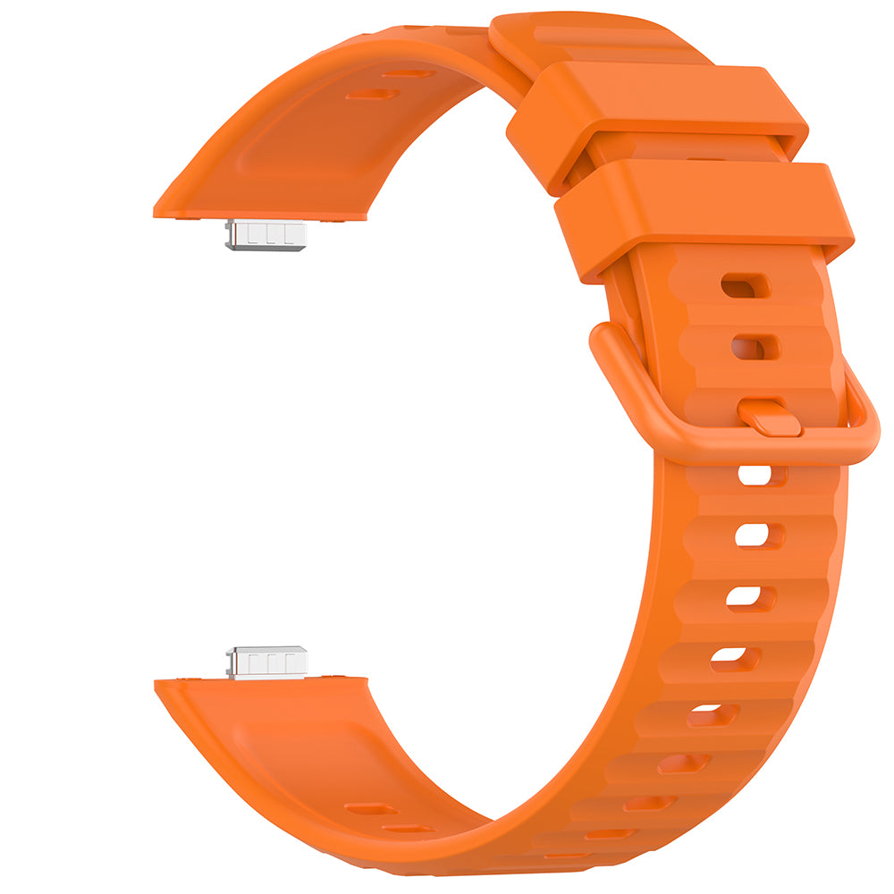 Каишка Techsuit W082 за Huawei Watch Fit 5 Pro, Оранжева
