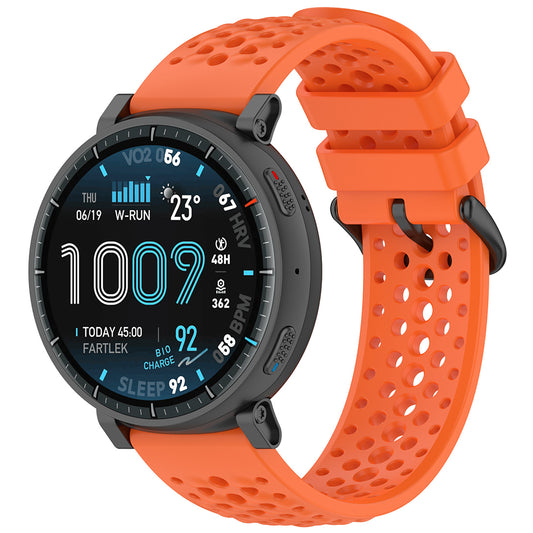 Каишка Techsuit W083 за Amazfit Watch / Samsung Watch Series, 22mm, Оранжева