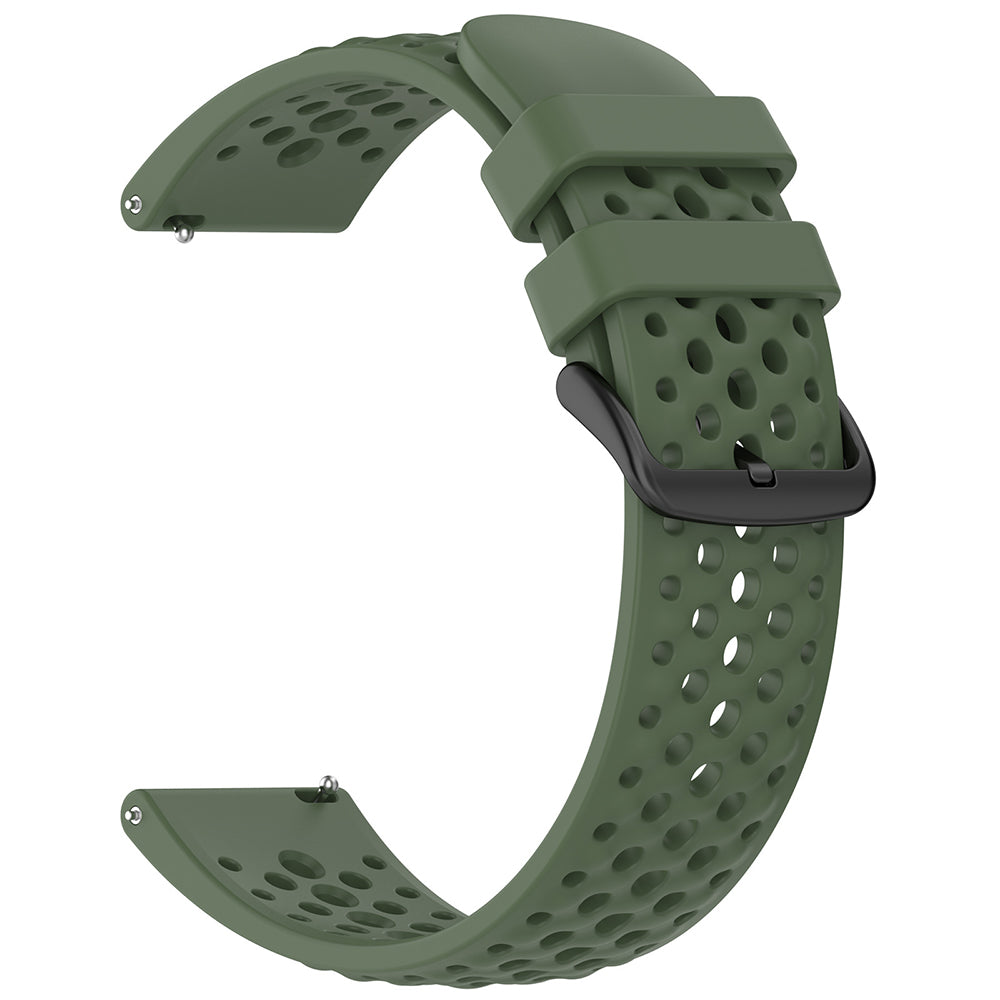 Каишка Techsuit W083 за Amazfit Watch / Samsung Watch Series, 22mm, Зелена