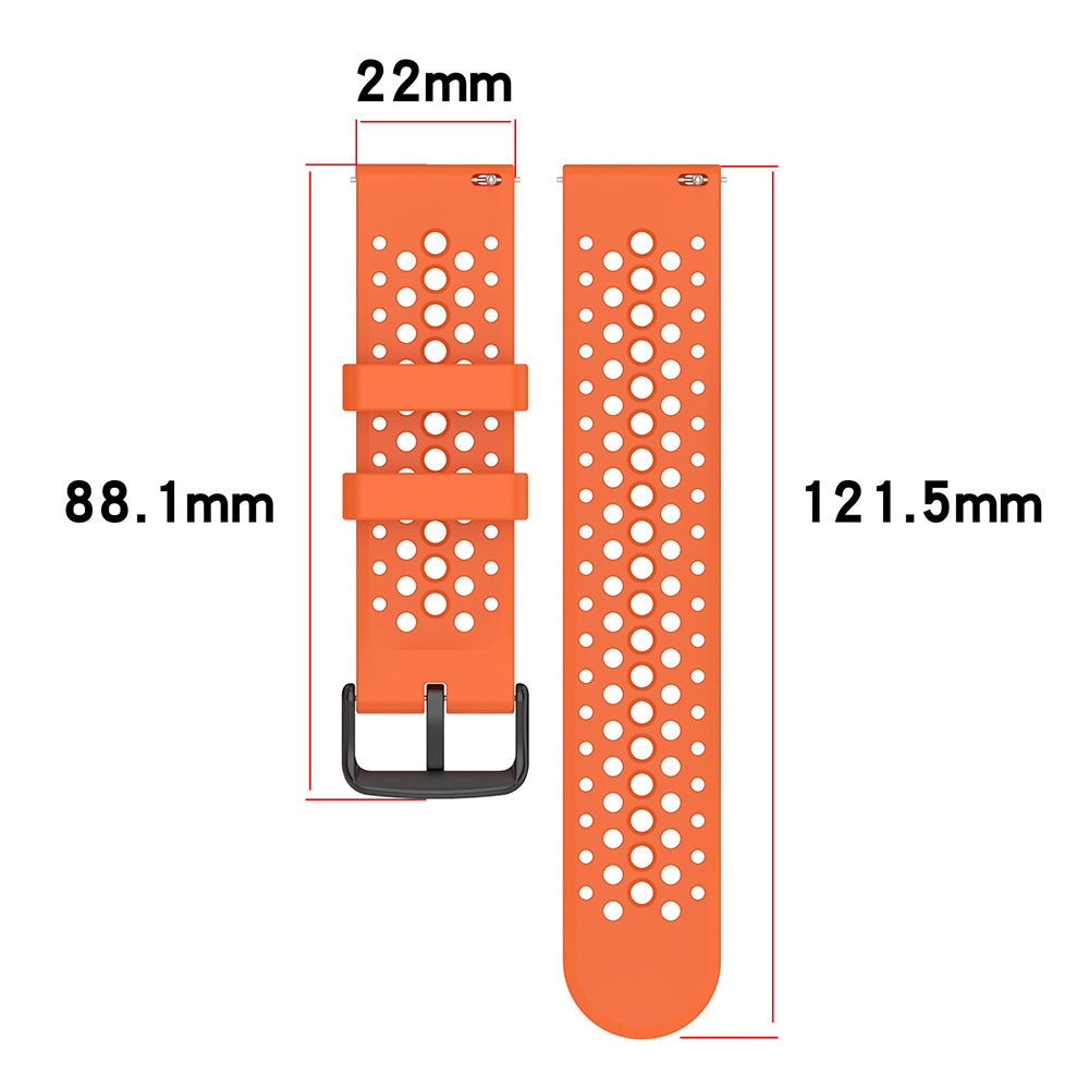 Каишка Techsuit W083 за Amazfit Watch / Samsung Watch Series, 22mm, Зелена