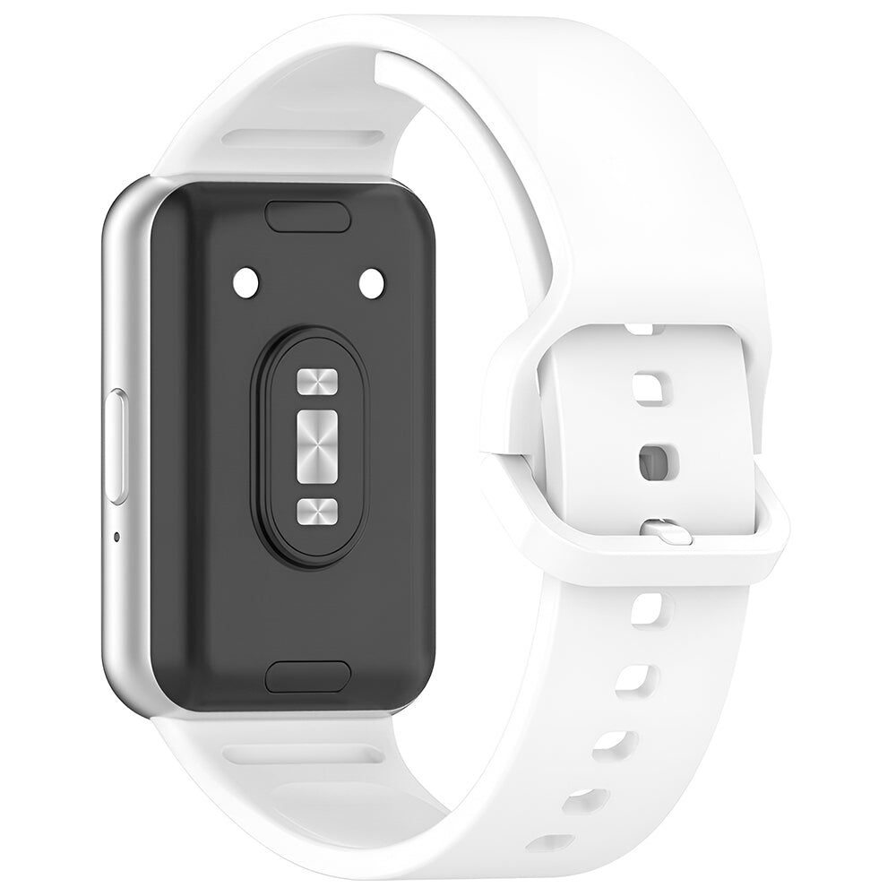 Каишка Techsuit W086 за Samsung Galaxy Fit3 R39M, бяла