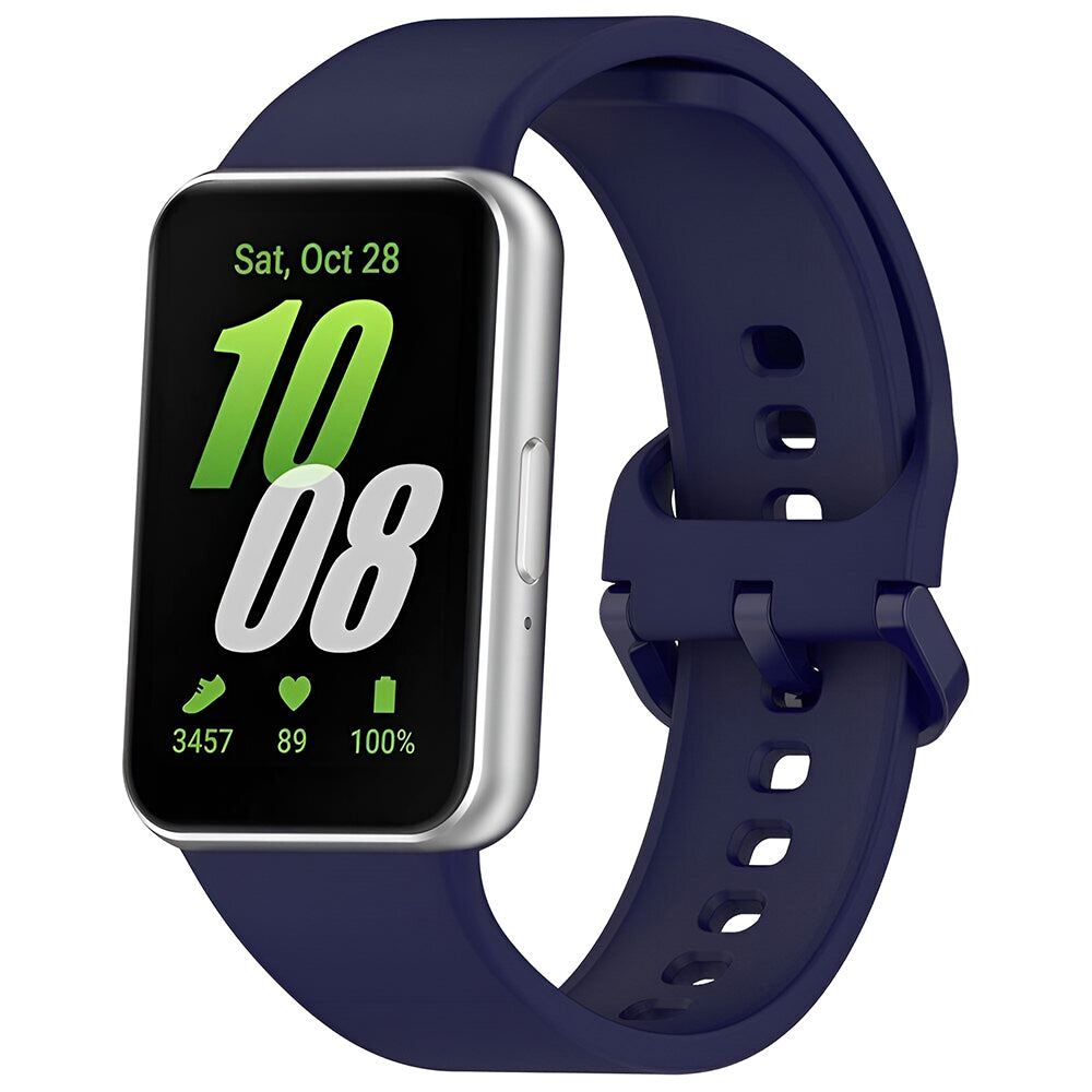 Каишка Techsuit W086 за Samsung Galaxy Fit3 R39M, Тъмносиня
