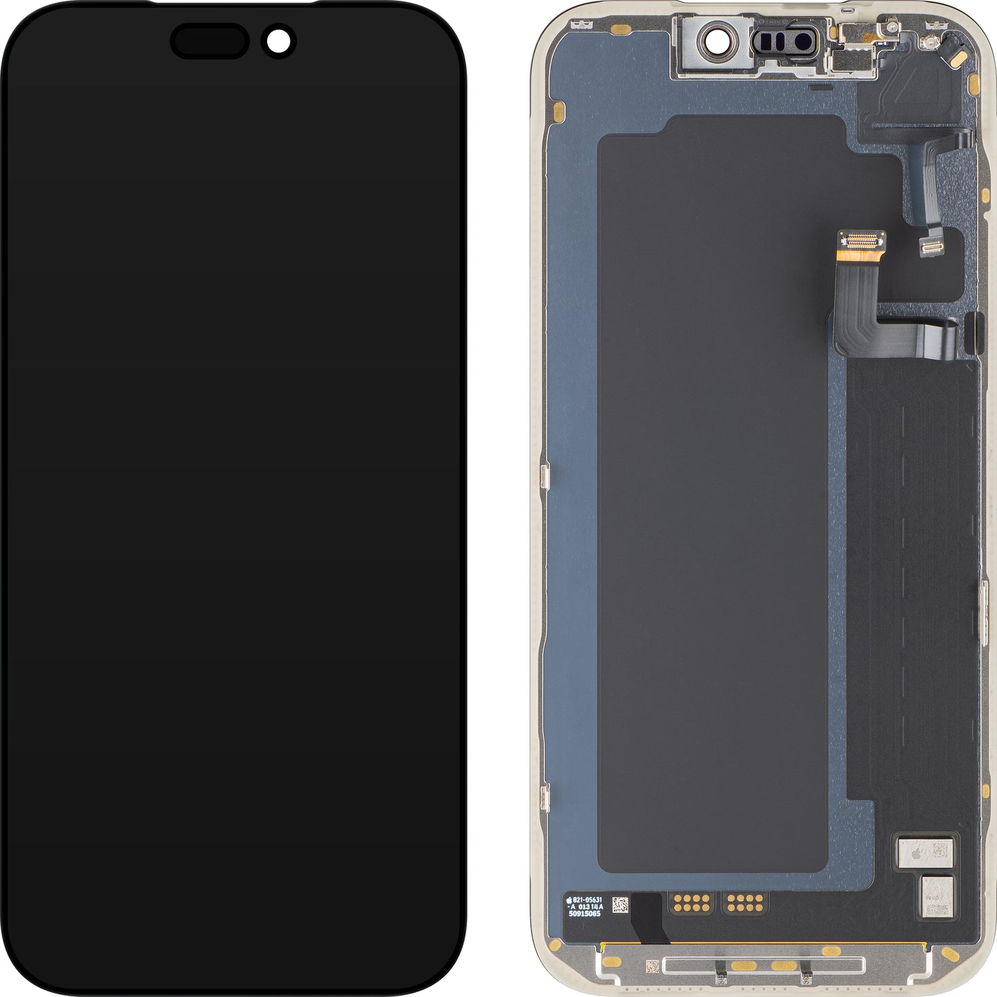 Дисплей с тъчскрийн Apple iPhone 17 Pro Max, с рамка, черен, Service Pack 661-56050