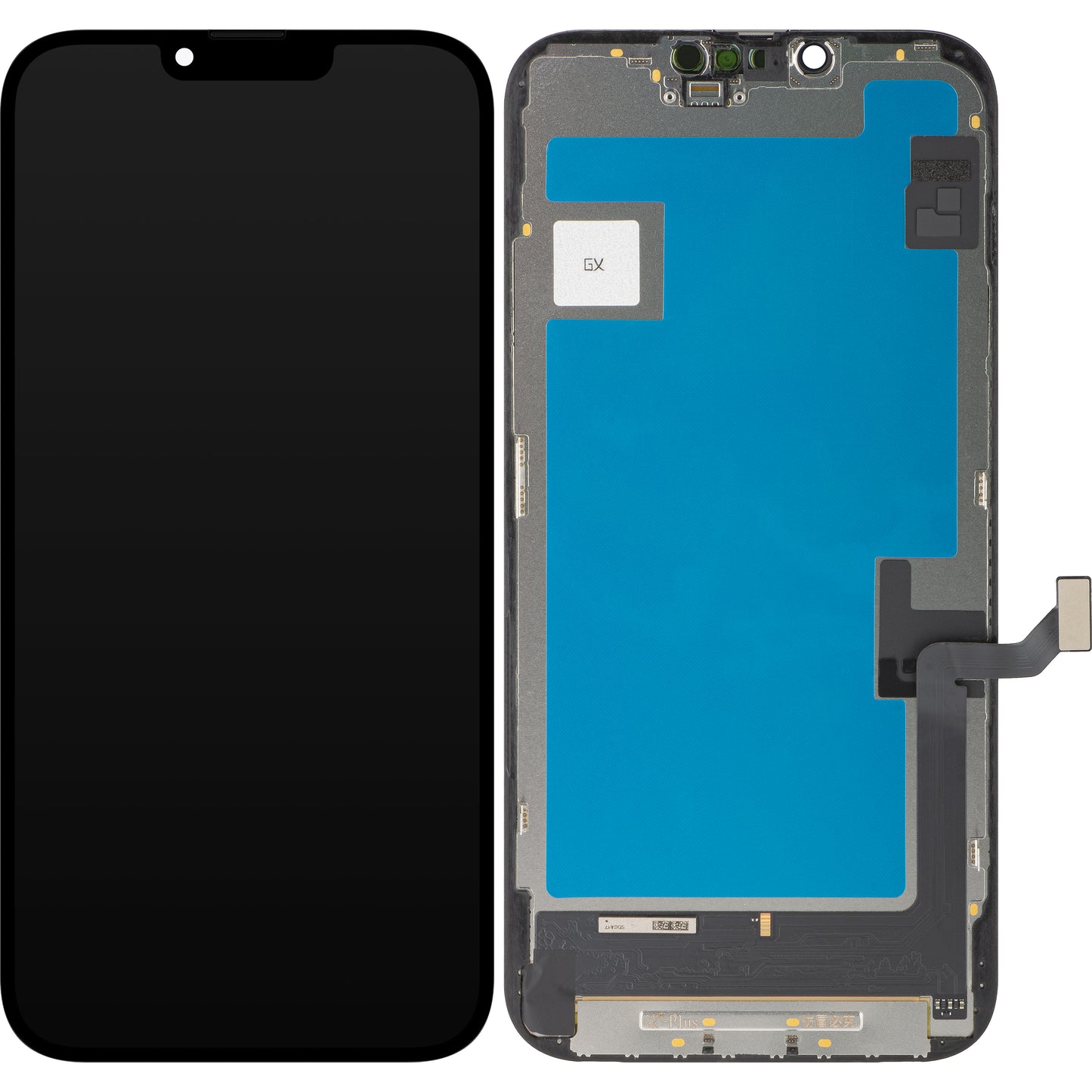 Дисплей с тъчскрийн GX за Apple iPhone 13 Pro Max, с рамка, версия OLED IC Movable, черен