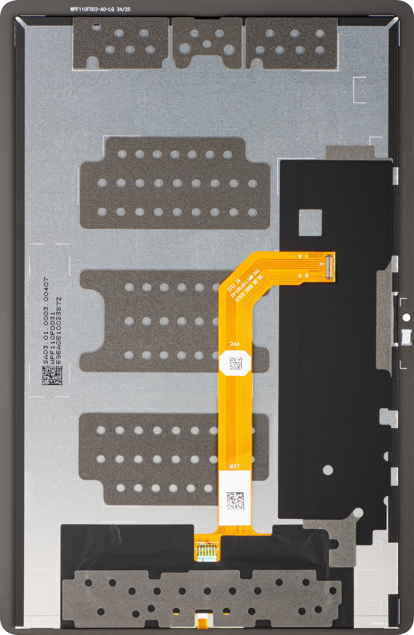 Дисплей с тъчскрийн Honor Pad X8a, Сервизен пакет 9706ABMW