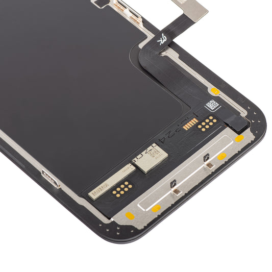 JK Сензорен дисплей за Apple iPhone 13 mini, с рамка, версия In-Cell LCD, черен