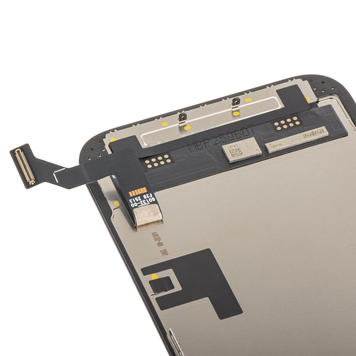 Дисплей с тъчскрийн JK за Apple iPhone 17e / 16e, с рамка, версия LCD In-Cell IC подвижен, черен
