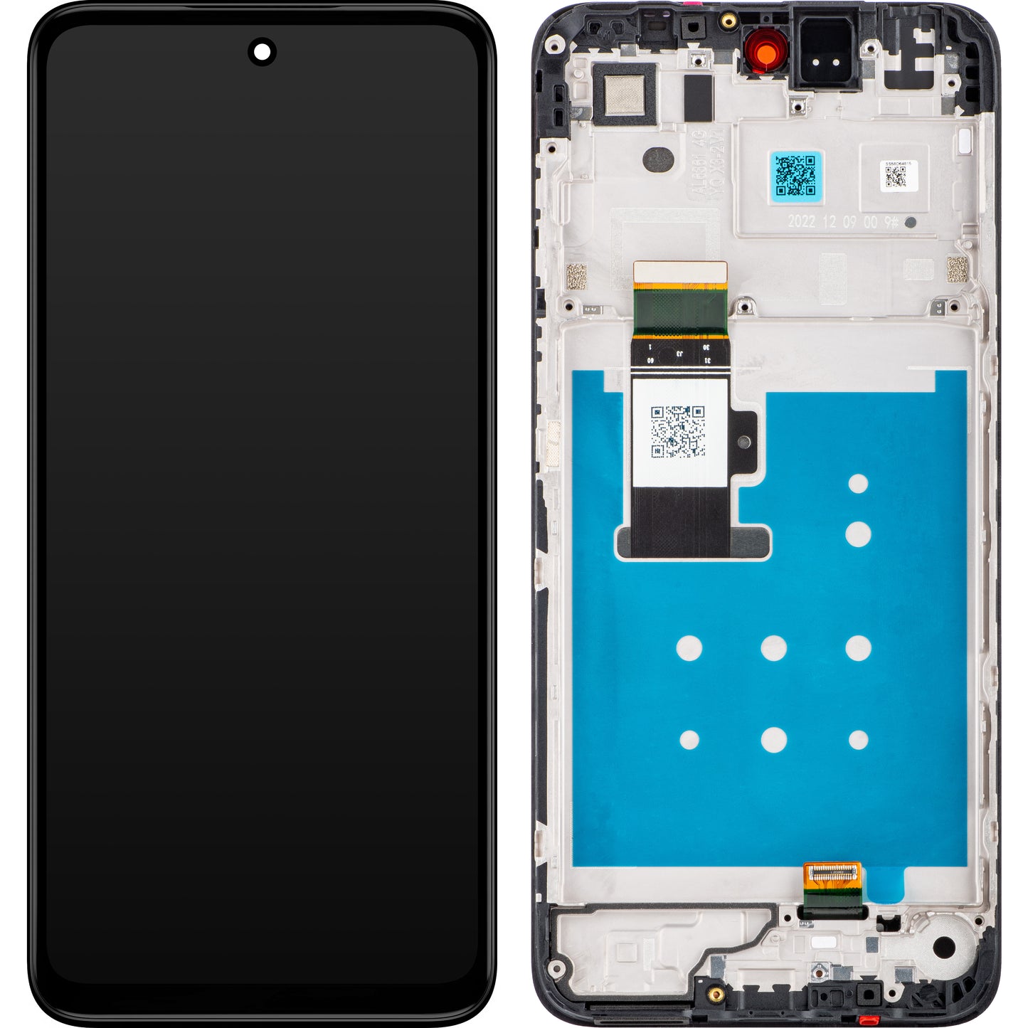 Motorola Moto G23 Тъчскрийн дисплей с тъчскрийн, с рамка, черен, сервизен пакет 5D68C22092