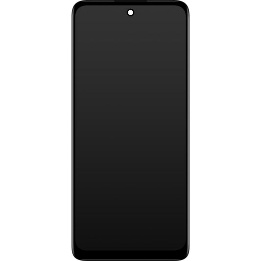 Motorola Moto Moto E32 Тъчскрийн дисплей с рамка, черен, сервизен пакет 5D68C20684