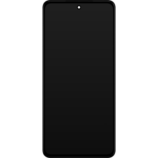 Motorola Moto Moto G52 Тъчскрийн дисплей, с рамка, черен, сервизен пакет 5D68C20495