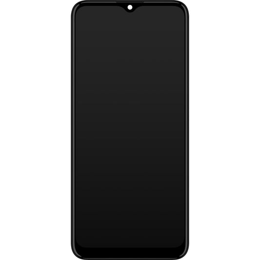 Motorola Moto Moto E20 Тъчскрийн дисплей с рамка, черен, сервизен пакет 5D68C19457