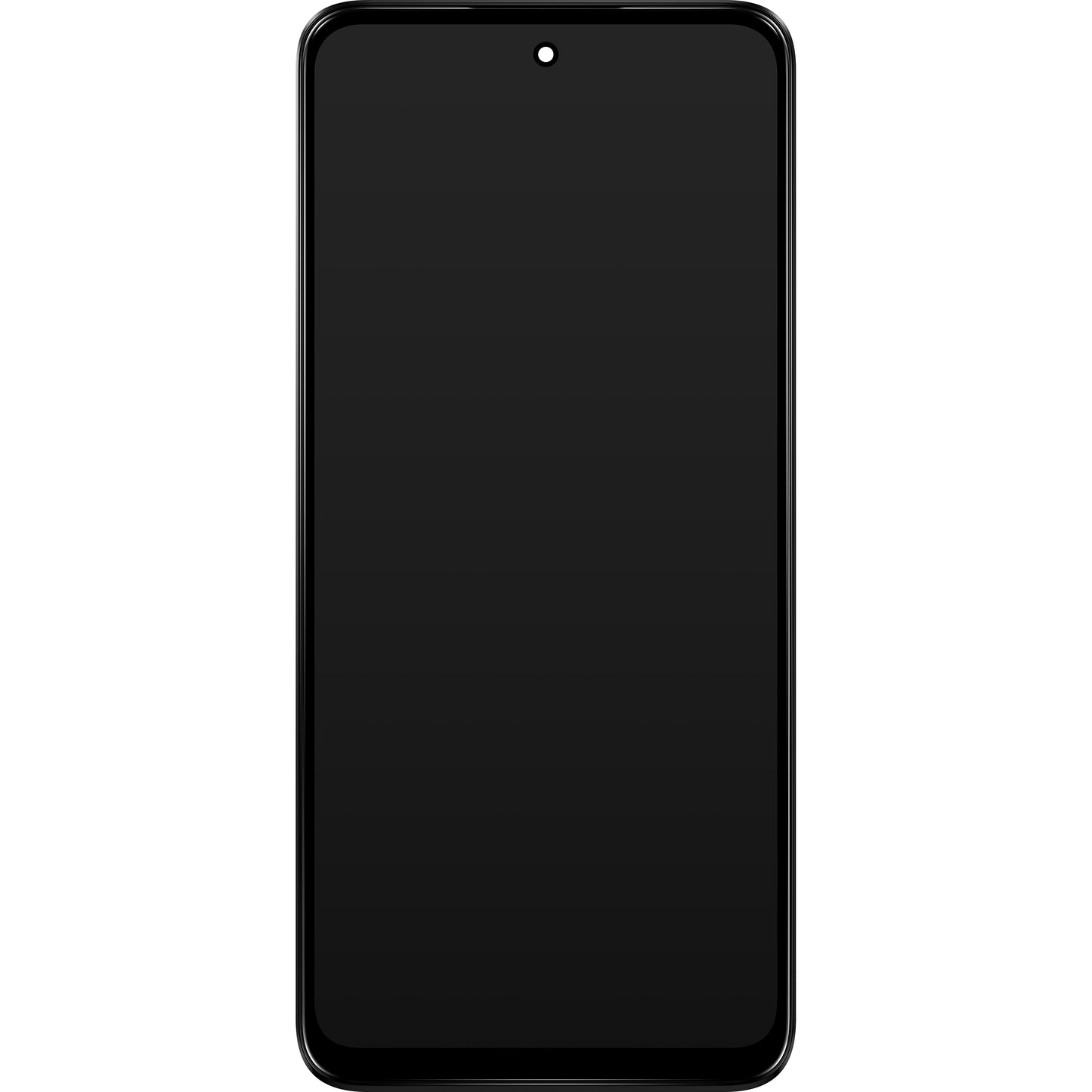 Motorola Moto G13 Тъчскрийн дисплей с рамка, черен (матов въглен), сервизен пакет 5D68C22318